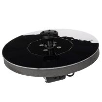 Artikel Zonne-energiepomp voor tuinvijvers, drijvende decoratieve waterpartij met LED-verlichting, 16 cm