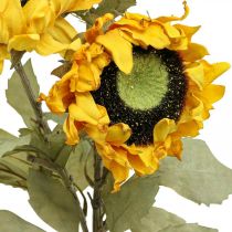 Kunst Zonnebloemen Zonnebloem Deco Drylook L60cm 3st