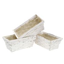 Frietmandjesset vierkant gewit 20cm x 11cm 8 stuks