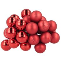 Artikel Spiegel bessen rood mat, glanzend Ø1,5cm 140 st