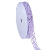 Artikel Kantlint Paars Decoratief Lint Bloem Lente B18mm L20m