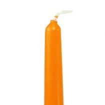 Conische kaarsen 250/23 Oranje 12st