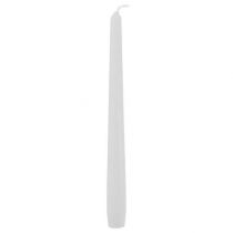 Artikel Conische kaarsen 250/23 kaarsen wit 12 stuks