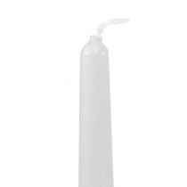 Conische kaarsen 250/23 12st. Wit