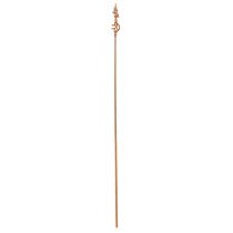 Artikel Tuinpaal met decoratief element, 115 cm, voor tuindecoratie.