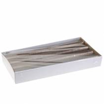 Artikel Conische kaarsen effen koper metallic 34mm×240mm 4 st