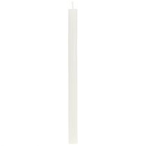 Artikel Conische kaarsen effen crèmewit 21×240mm 12 st