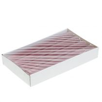 Artikel Taper kaarsen effen oudroze 34mm x 240mm 4 st