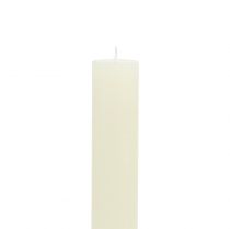 Artikel Taper kaarsen effen crème 34mm x 240mm 4 st