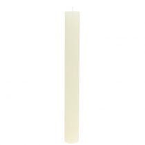 Artikel Taper kaarsen effen crème 34mm x 300mm 4 st