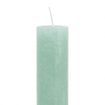Artikel Taper kaarsen effen lichtgroen 34mm x 300mm 4st
