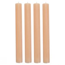 Artikel Stokkaarsen geverfd Perzikkaarsen oranje 34×300mm 4 st