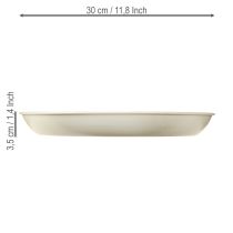 Artikel Kandelaar voor 4 kaarsen, kaarskom, grijs metaal, Ø30cm