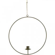 Decoratieve ring om op te hangen Kandelaar Loop Bruin Ø30cm
