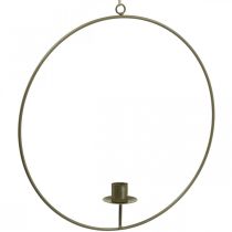 Decoratieve ring om op te hangen Kandelaar Loop Bruin Ø30cm