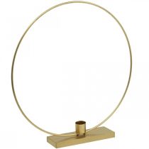 Sierring metalen kandelaar Deco Loop Golden Ø30cm