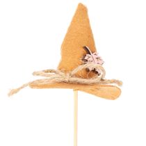 Artikel Decoratieve vilten heksenhoedjes als tafeldecoratie voor de herfst, 28 cm, 12 stuks