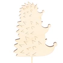 Artikel Decoratieve tuinstekers - Kleurrijke egelfamilie - 34 cm, 12 stuks