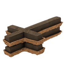 Artikel Bloemenfoam kruis OASIS® Renewal® Bloemenfoam Biolit® Memorial Floristry 42cm 2 stuks