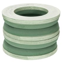Artikel Steekschuim ring groen Ø25cm 4 stuks kransarrangement