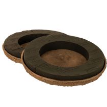 Artikel Bloemenfoam ring met voet OASIS® Renewal® Bloemenfoam Biolit® 38cm 2 stuks