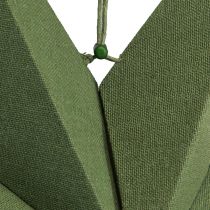 Artikel Sterdecoratie kerststerpapier jute groen 60x15cm