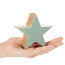 Artikel Decoratieve sterfiguurtjes, tafeldecoratie, 10 cm, 3 stuks