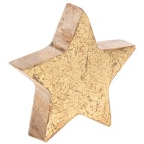 Artikel Decoratieve glanzende sterretjes voor tafeldecoratie, 5 cm, 9 stuks
