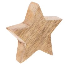 Artikel Decoratieve glanzende sterretjes voor tafeldecoratie, 5 cm, 9 stuks
