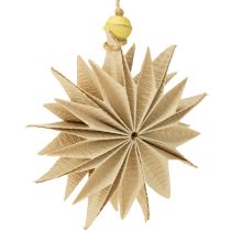 Artikel Papieren sterren met jute touw voor feestelijke decoratie