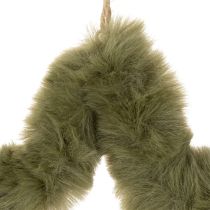 Artikel Hangende sterren van imitatiebont, pluche, voor ramen en deuren, 21 cm, 4 stuks