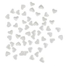 Artikel Scattered Hearts White 1.3cm 500st