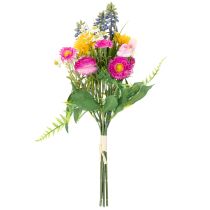 Artikel Kunstbloemenboeket, lentedecoratie voor woonkamer en kantoor, 37 cm