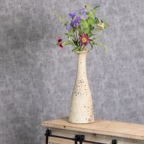 Artikel Kunstbloemenboeket met kleurrijke bloesems, kunstzinnig gerangschikt voor stijlvolle decoratie, 60 cm