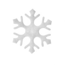 Verspreide sneeuwvlokken wit 3.5cm 120p