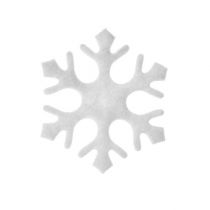 Artikel Strooidecoratie sneeuwvlokken wit 3,5cm 120 st