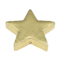 Artikel Strooidecoratie sterren mix 4-5cm goud mat 72 st