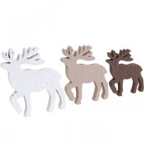 Artikel Strooidecoratie Kerstrendier Kerstdecoratie hout 48 st