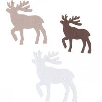 Artikel Strooidecoratie Kerstrendier Kerstdecoratie hout 48 st