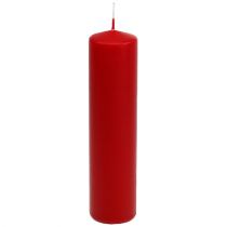 Artikel Stompkaarsen rood Adventskaarsen kaarsen rood 200/50mm 24st