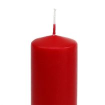 Artikel Stompkaarsen rood Adventkaarsen kaarsen rood 200/50mm 24 st