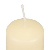 Artikel Pilaarkaarsen Adventskaarsen kaarsen crème 60/40mm 24 stuks