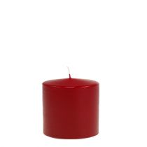 Artikel Pilaarkaarsen 80/80 Oud Rood 6 stuks