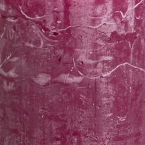 Artikel Stompkaarsen effen Berry kaarsen paars 50×100cm 4 st