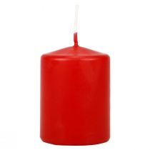 Artikel Stompkaarsen rood Adventskaarsen kaarsen rood 70/50mm 24st