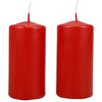 Artikel Stompkaarsen H100 Ø50cm rode kaarsen 12st