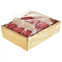 Artikel Stompkaarsen rode kaarsen H70mm Ø50mm 12 st