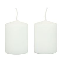 Artikel Stompkaarsen witte kaarsen H70mm Ø50mm 12 stuks