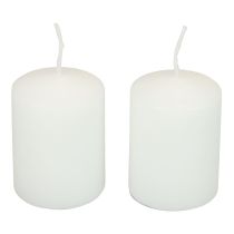 Artikel Stompkaarsen witte kaarsen H70mm Ø50mm 12 stuks