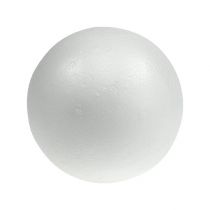 Artikel Piepschuim bal Ø25cm wit